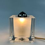 Vintage Glazen Kubus Lamp, Nachtmann Leuchten Design, Duitsland 1970's thumbnail 10