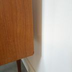 Teak Dressoir Met Hoge Poten En Lades Vintage Sideboard thumbnail 5