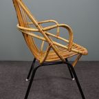 Zeldzaam Model Rotan Fauteuil, Rohé Noordwolde thumbnail 4