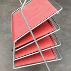 Vintage Magazine Rack Lectuurbak | Voss Germany '60 -'70 thumbnail 2