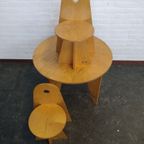 Design Set Kinderstoelen + Tafel Van Rolf thumbnail 3