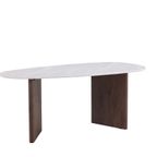 Norrtalje Eetkamertafel - 180 X 90 Cm - Lichtgrijs Betonlook thumbnail 5