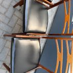 Set Van 4 Johannes Andersen Eetkamerstoelen thumbnail 26