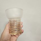 Art Deco Waterglazen/Sapglazen Gouden Randje (Set Van Vier) thumbnail 3