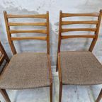 4 Vintage Stoelen Mid Century Jaren 60 Stoelen Retro Stoel thumbnail 6