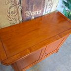 Klassiek Engels Commode, Dressoir, Wandconsole Hele Lichte Gebruikerssporen Afm. 123x52cm En 90cm Hoog. thumbnail 5