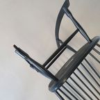 Black Lena Larsson Voor Nesto Rocking Chair 1960s thumbnail 6