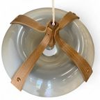 Vintage Hanglamp Met Hout Acccent Temde Leuchten Model 328 thumbnail 4
