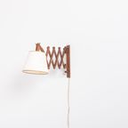 Scandinavian Design Scissors Wall Lamp, 1960’s thumbnail 4