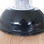 Vintage Zwart Emaille Frans Industriële Lamp thumbnail 7