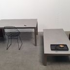 Karma Design Rvs Geborsteld Dutch Design Salontafel / Bank thumbnail 12