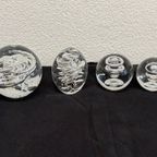 Verzameling Pheiffer Kristal Presse Papier Glasballen thumbnail 11