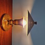 Art Deco Messing Lamp, Jaren 20-30 thumbnail 18