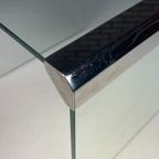 Glazen Bijzettafel, Galotti & Radice, 1970'S Italië thumbnail 3