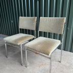 Paar Vintage Chromen Stoelen, 1970 thumbnail 9