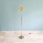 Lampe Sur Pied En Métal Chromé Et Laiton, 1970 thumbnail 14