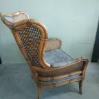 Vintage Giorgetti Wingback Jaren 70 Fauteuil thumbnail 12