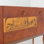 Italian Modern Buffet/sideboard By Vittorio Dassi 1950s thumbnail 9