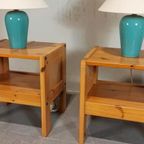 Set Van 2 Vintage Klassieke Tafellampen, Blauw / Turkoois thumbnail 5
