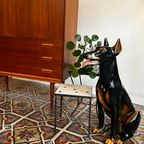 Ceramic Dobermann Statue thumbnail 4