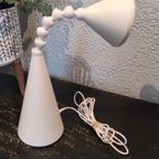 Witte Tafellamp Bureaulamp Ikea Fryebo thumbnail 2