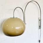 Vintage Artifort Double Arc Mushroom Space Age Wall Lamp thumbnail 9