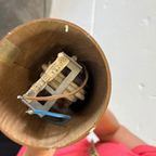 Vintage Hanglamp Met Hout Acccent Temde Leuchten Model 328 thumbnail 7