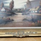 Antiek, Klassiek, Landelijk, Brocante Schilderij Op Canvas. thumbnail 10