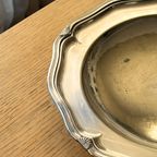 Vintage Silver Bowl With Shell Ornaments thumbnail 6