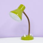 Groene Metalen Bureaulamp Buigbaar thumbnail 4