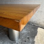 Geometric Brutalist Dining Table, 1980s thumbnail 10