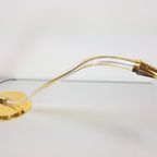 Vintage Messing Plexiglas Grupo Mci Bureaulamp '70 Regency thumbnail 9