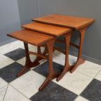 G-Plan Teak Nesting Set 1960S From The Fresco Series By Victor Wilkins thumbnail 2