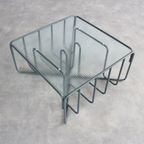 Vintage Salontafel | Tafel | Glas | Jaren 70 thumbnail 5