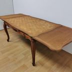 Vintage Landelijke Eettafel Eetkamertafel Tafel Uitschuifbaar 404 thumbnail 5