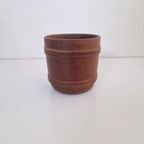 Vintage Mid-Century Awara Sweden Teak Penselen Pot thumbnail 2