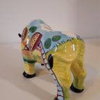* Porselein Stier Cowparade Stijl Retro Spaarpot thumbnail 5