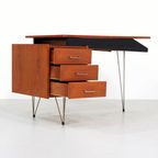 Dutch Design Hairpin Desk By Cees Braakman For Pastoe, 1960S thumbnail 7