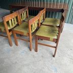Brutalist Eetkamerset In Wengé Stijl Ado Chale thumbnail 22