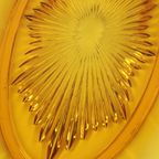 Val Saint Lambert Fruitschaal Amber Luxval Art Deco 1935 thumbnail 11