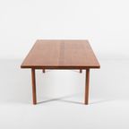 Danish Modern Solid Oak Coffee Table, 1960’S thumbnail 7