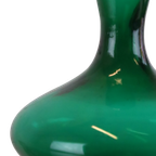 Vintage Groen Glazen Solifleur Vaasje thumbnail 7