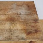 Oude Frans Houten Boeren Eettafel, Keukentafel, Tafel, Tuintafel thumbnail 12