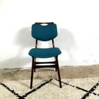 Mid Century Teak Chair From Pynock Netherlands thumbnail 6