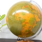 Retro Vintage Wereldbol Globe Lamp Tafellamp Voor 1986 thumbnail 7