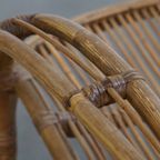 Bijzondere Rotan Fauteuil Van Rohé Noordwolde, 1950 thumbnail 15