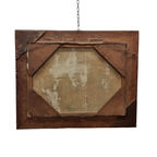 Vintage Olieverf Schilderij Met Violen thumbnail 6