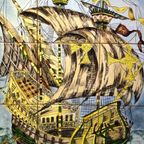 Schilderij Op Keramiek J. Renard. thumbnail 4