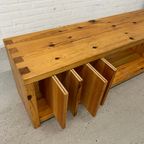 4 X Vintage Aksel Kjersgaard Pine Wood Storage Benches thumbnail 13