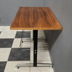 Audio Or Reading Table With Rack 1970S thumbnail 10